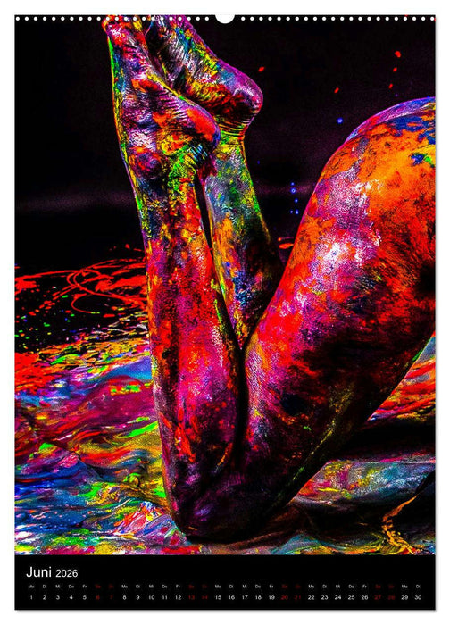Intensive Aktmalerei (CALVENDO Premium Wandkalender 2026)