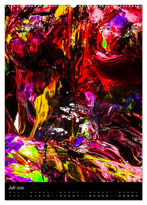 Intensive Aktmalerei (CALVENDO Premium Wandkalender 2026)