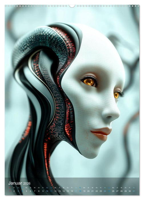 Xibalba – Die Töchter einer neuen Ära (CALVENDO Wandkalender 2026)