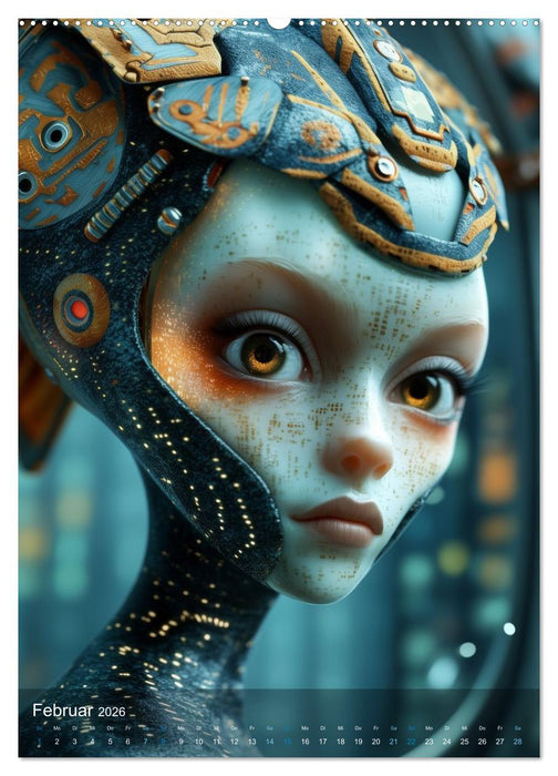 Xibalba – Die Töchter einer neuen Ära (CALVENDO Wandkalender 2026)