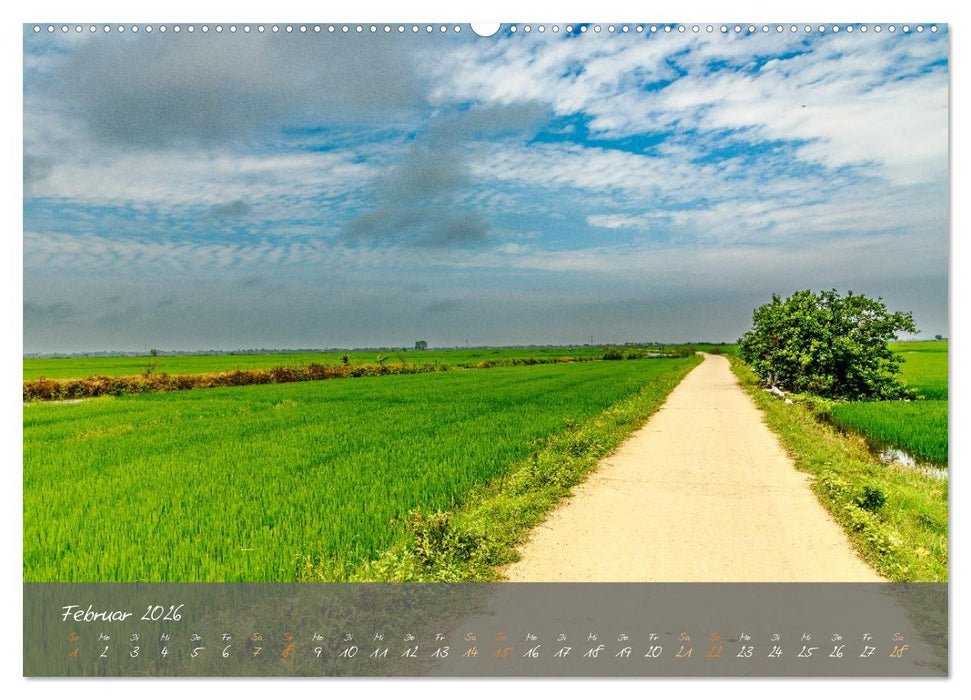 Vietnam von Hanoi bis Phu Quoc Menschen, Landschaften und Städte (CALVENDO Wandkalender 2026)