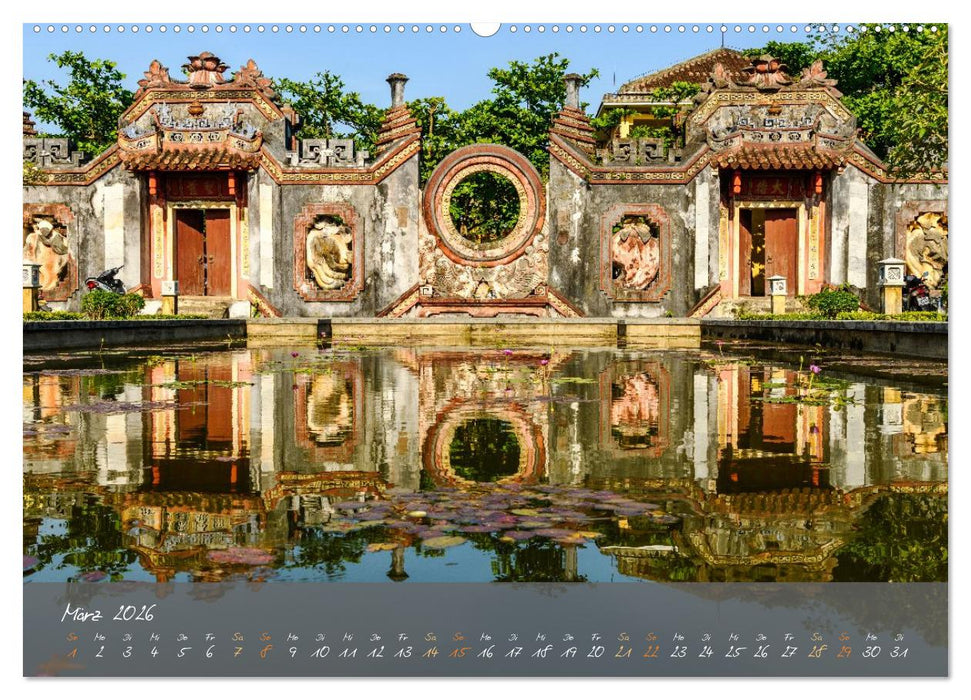 Vietnam von Hanoi bis Phu Quoc Menschen, Landschaften und Städte (CALVENDO Wandkalender 2026)