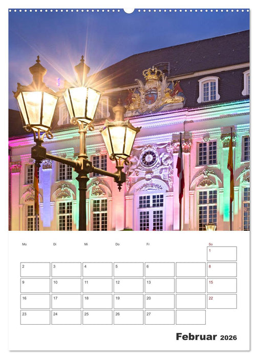 Beethovenstadt Bonn (CALVENDO Wandkalender 2026)