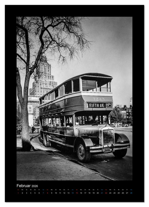 New York in Ansichten von 1936 (CALVENDO Premium Wandkalender 2026)