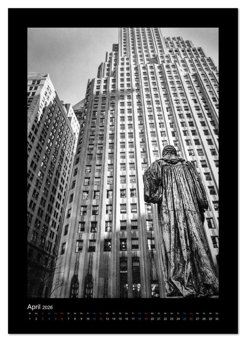 New York in Ansichten von 1936 (CALVENDO Premium Wandkalender 2026)