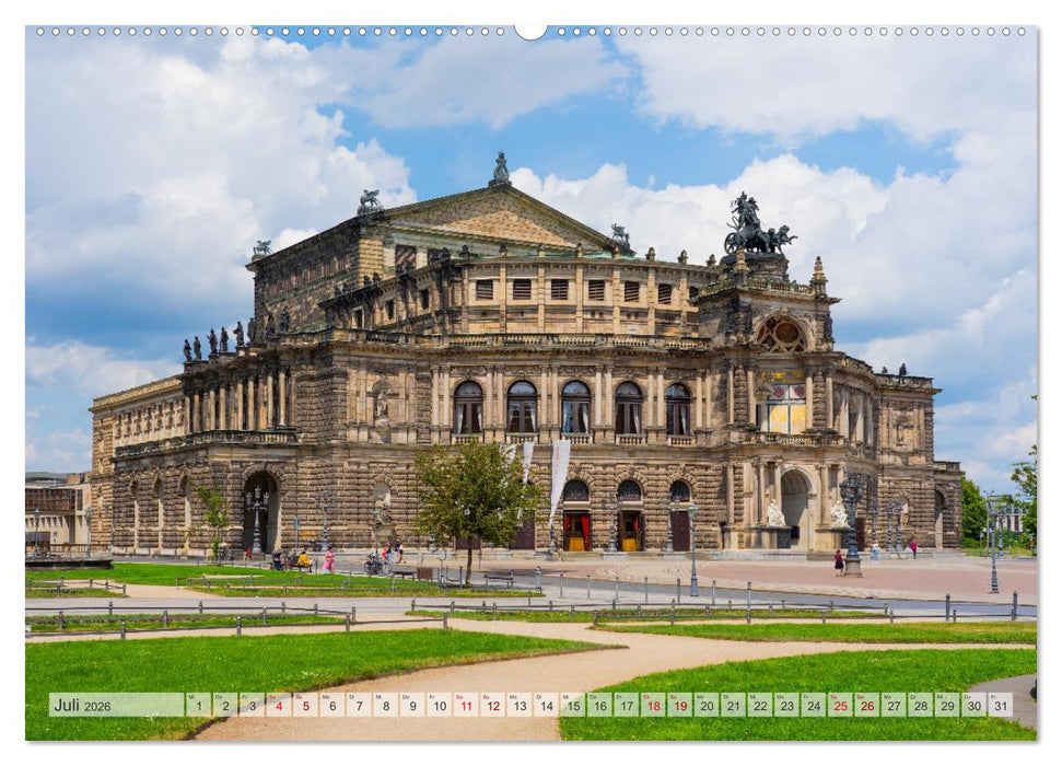 Dresden - zeitlose Schönheit (CALVENDO Premium Wandkalender 2026)
