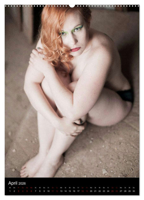 Akt im Lost Place (CALVENDO Premium Wandkalender 2026)