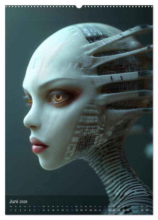 Xibalba – Die Töchter einer neuen Ära (CALVENDO Premium Wandkalender 2026)