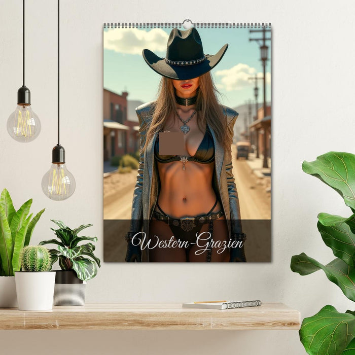 Western-Grazien (CALVENDO Wandkalender 2026)
