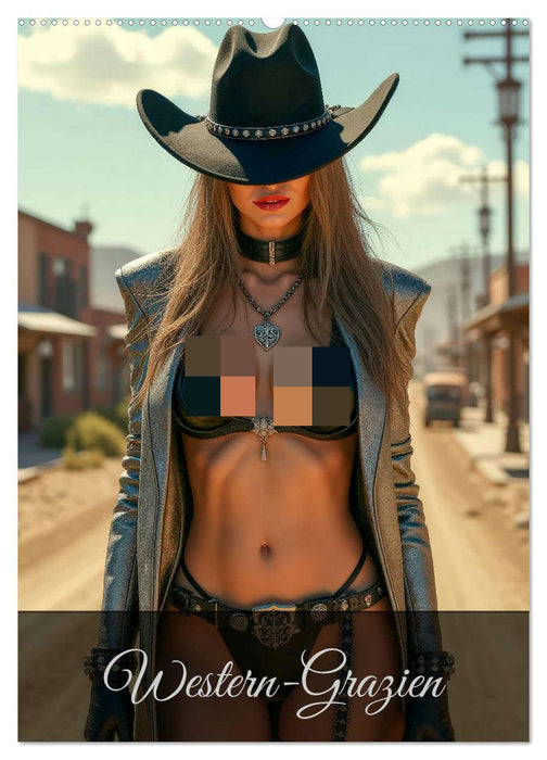 Western-Grazien (CALVENDO Wandkalender 2026)