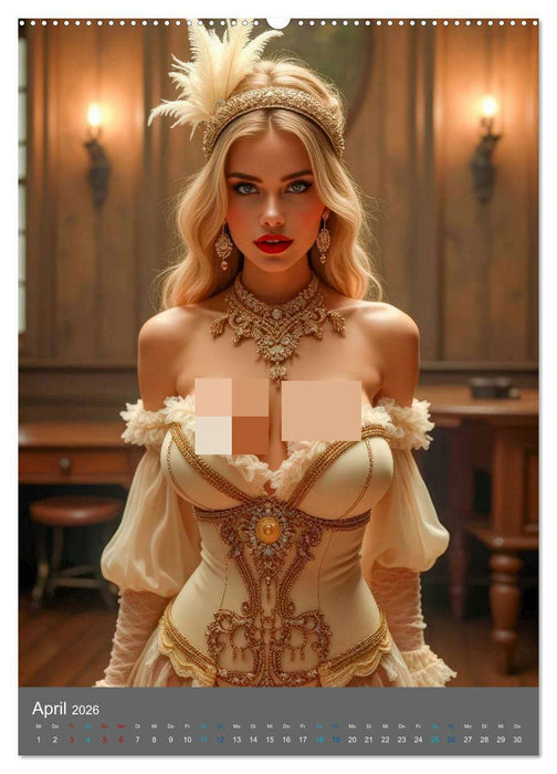 Western-Grazien (CALVENDO Wandkalender 2026)