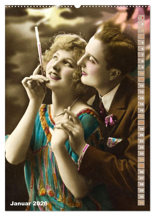 Verliebt, verlobt, verheiratet: Liebespaare (CALVENDO Premium Wandkalender 2026)