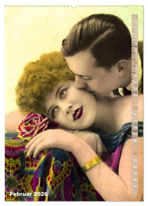 Verliebt, verlobt, verheiratet: Liebespaare (CALVENDO Premium Wandkalender 2026)