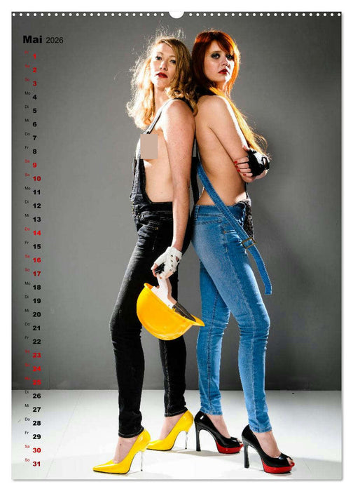 Sexy in Latzhosen (CALVENDO Wandkalender 2026)