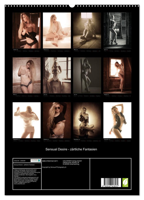 Sensual Desire - zärtliche Fantasien (CALVENDO Premium Wandkalender 2026)