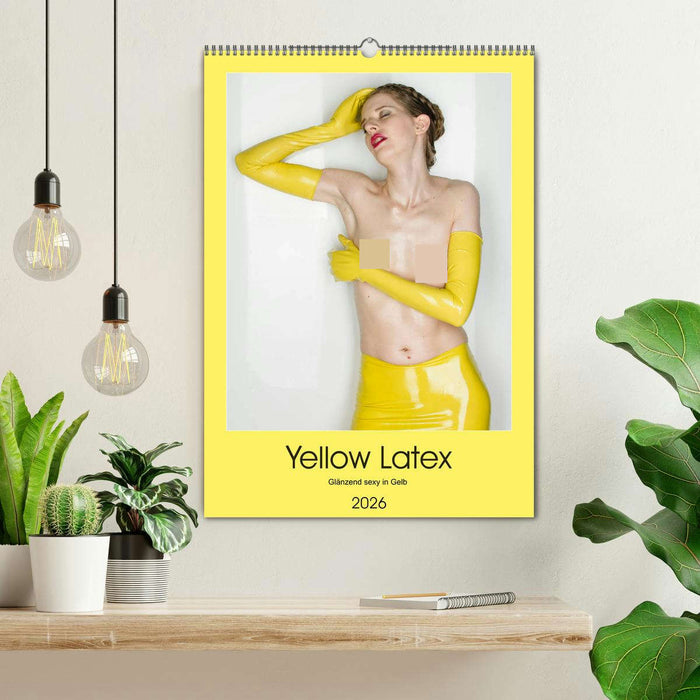 Yellow Latex (CALVENDO Wandkalender 2026)