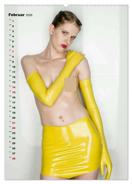 Yellow Latex (CALVENDO Wandkalender 2026)