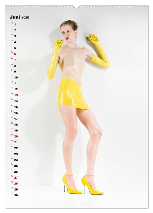 Yellow Latex (CALVENDO Wandkalender 2026)