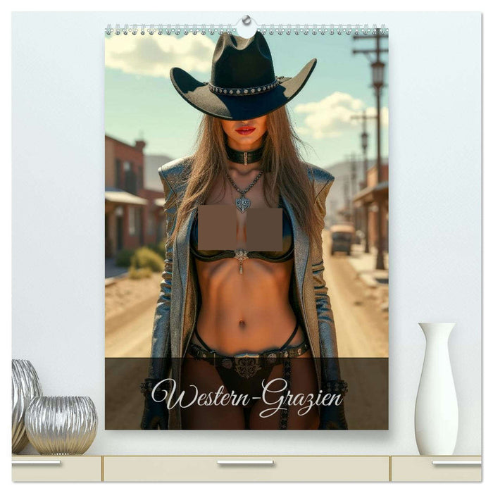 Western-Grazien (CALVENDO Premium Wandkalender 2026)