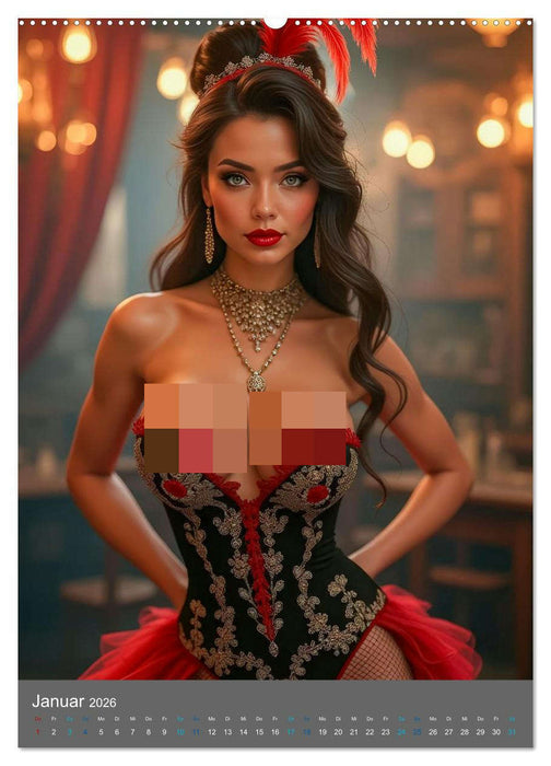 Western-Grazien (CALVENDO Premium Wandkalender 2026)