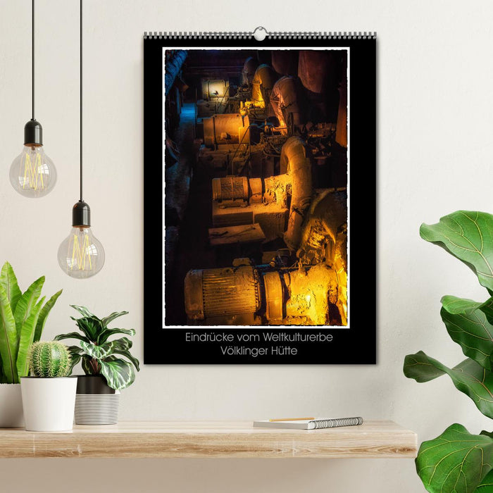 Eindrücke vom Weltkulturerbe Völklinger Hütte (CALVENDO Wandkalender 2026)