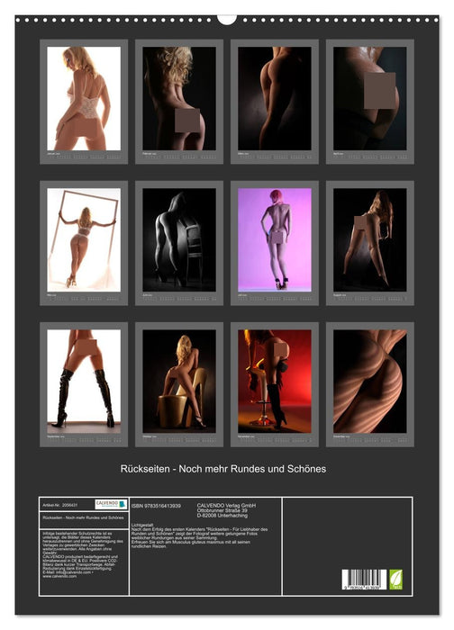 Rückseiten - Noch mehr Rundes und Schönes (CALVENDO Wandkalender 2026)