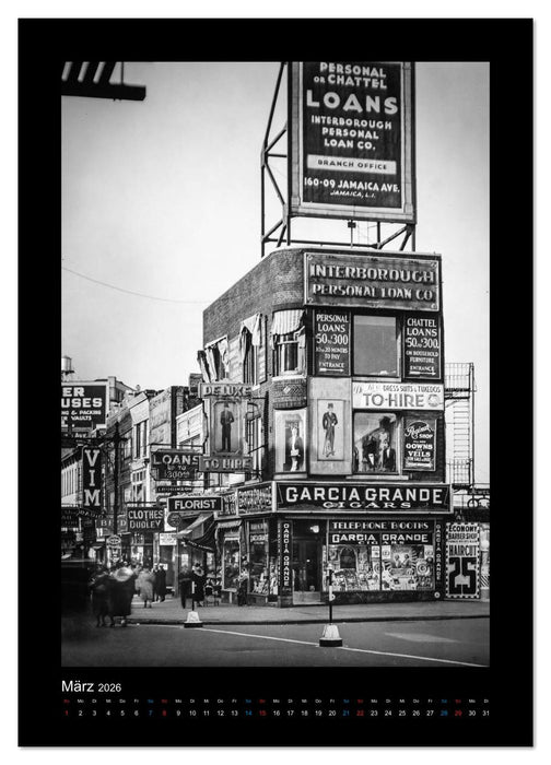 New York in Ansichten von 1936 (CALVENDO Wandkalender 2026)