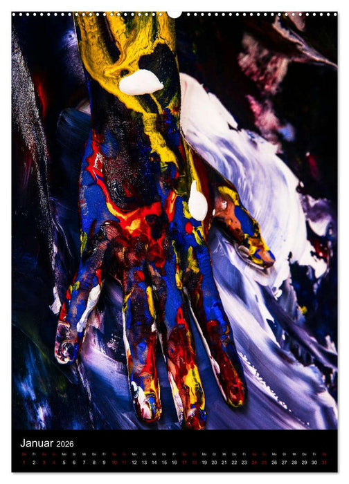 Intensive Aktmalerei (CALVENDO Wandkalender 2026)