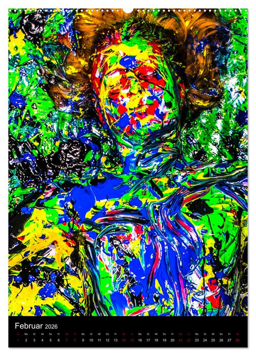 Intensive Aktmalerei (CALVENDO Wandkalender 2026)