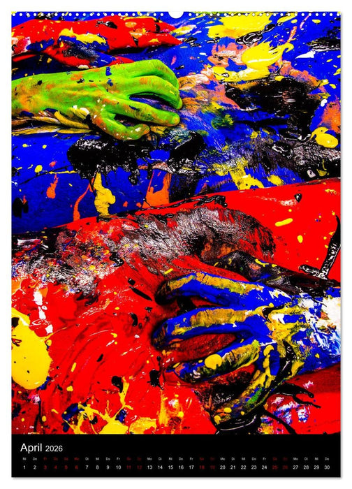Intensive Aktmalerei (CALVENDO Wandkalender 2026)
