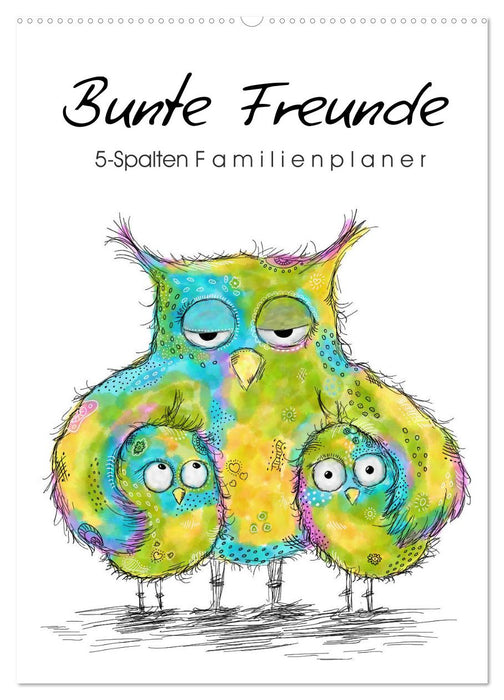 Bunte Freunde (CALVENDO Wandkalender 2026)