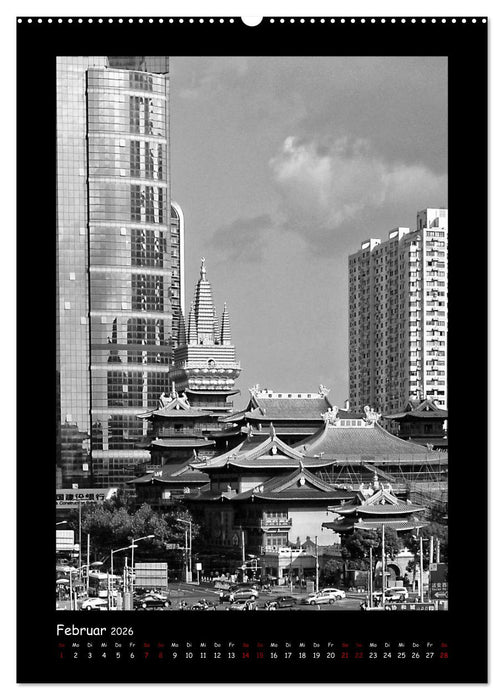 Shanghai zwischen Tradition und Business (CALVENDO Premium Wandkalender 2026)