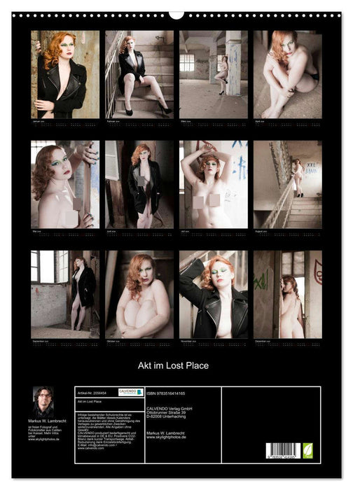 Akt im Lost Place (CALVENDO Wandkalender 2026)