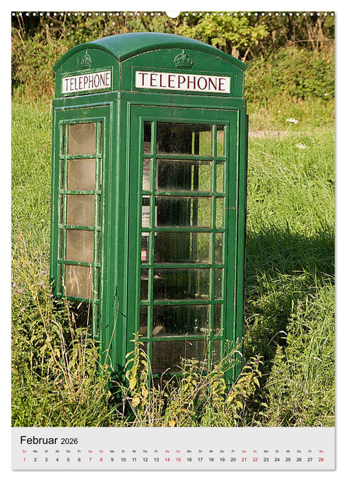 England - Einzigartige Kulturlandschaften (CALVENDO Premium Wandkalender 2026)