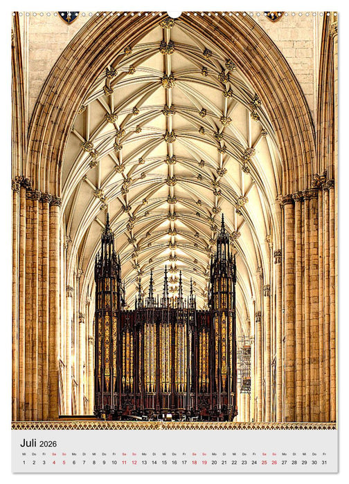 England - Einzigartige Kulturlandschaften (CALVENDO Premium Wandkalender 2026)