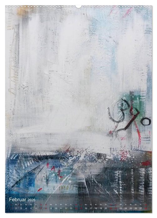 Expressive Malerei von Stefanie Rogge (CALVENDO Wandkalender 2026)