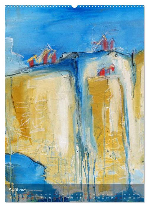 Expressive Malerei von Stefanie Rogge (CALVENDO Wandkalender 2026)