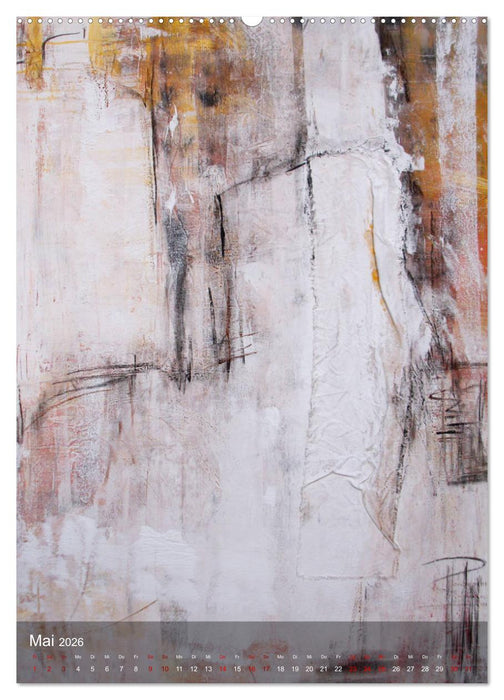 Expressive Malerei von Stefanie Rogge (CALVENDO Wandkalender 2026)