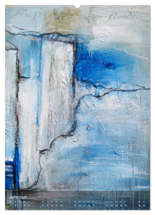 Expressive Malerei von Stefanie Rogge (CALVENDO Wandkalender 2026)