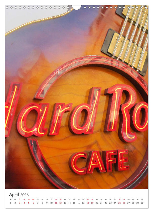 Gitarren Show-Up (CALVENDO Wandkalender 2026)