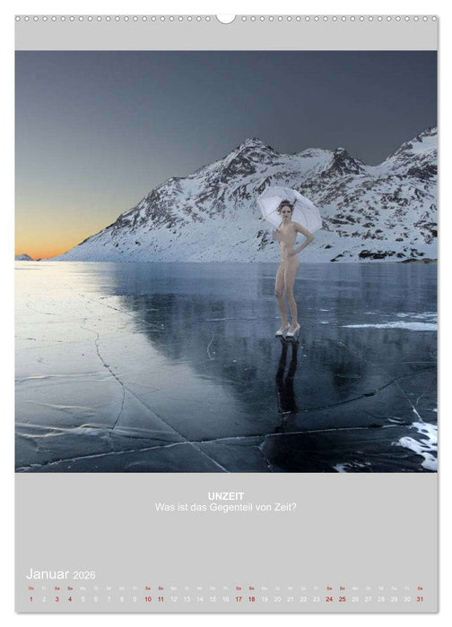 ZEIT METAPHERN (CALVENDO Premium Wandkalender 2026)