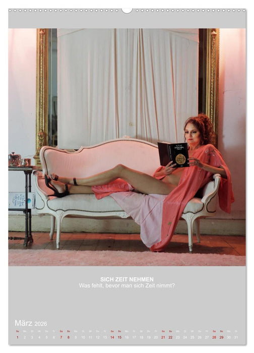 ZEIT METAPHERN (CALVENDO Premium Wandkalender 2026)