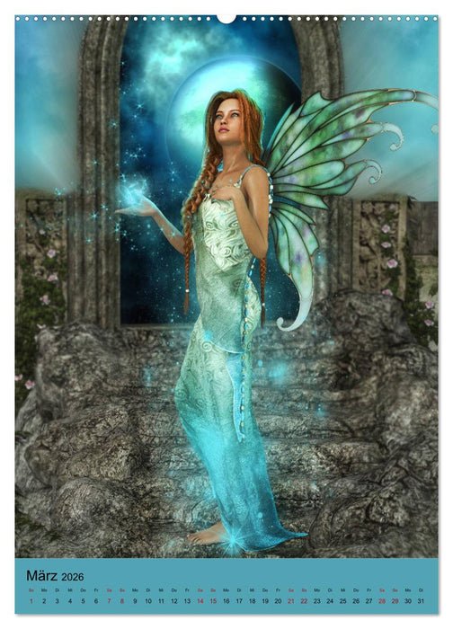 Geliebte Fabelwesen (CALVENDO Premium Wandkalender 2026)