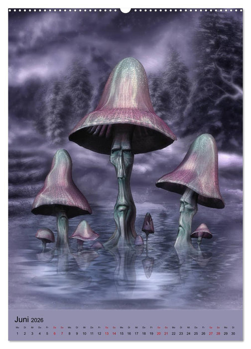 Geliebte Fabelwesen (CALVENDO Premium Wandkalender 2026)