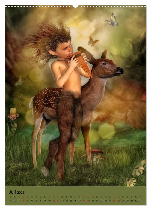 Geliebte Fabelwesen (CALVENDO Premium Wandkalender 2026)