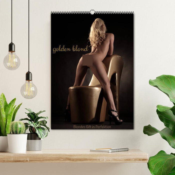 golden blond - Blondes Gift in Perfektion (CALVENDO Wandkalender 2026)