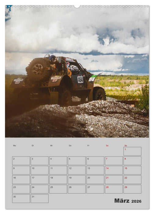 RALLYE RAID - Saison Planer (CALVENDO Premium Wandkalender 2026)