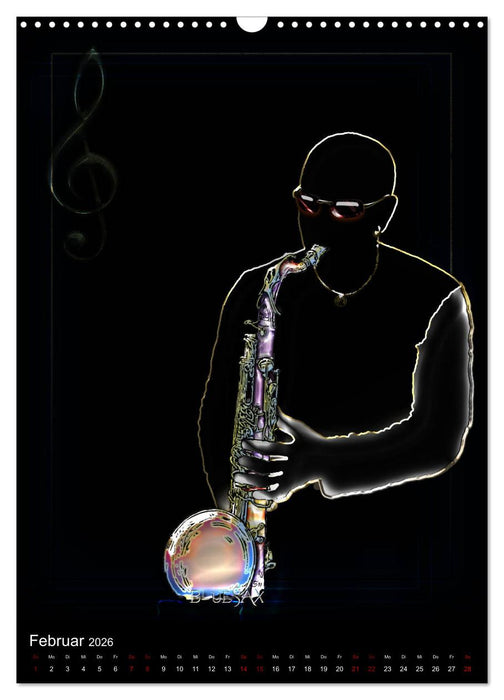 Jazz Ewig (CALVENDO Wandkalender 2026)