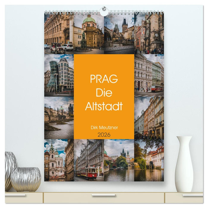 Prag - Die Altstadt (CALVENDO Premium Wandkalender 2026)