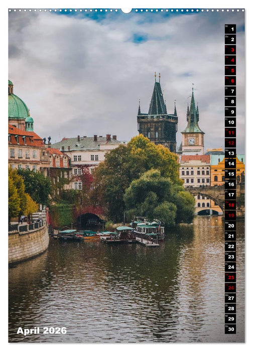 Prag - Die Altstadt (CALVENDO Premium Wandkalender 2026)